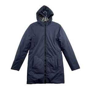 Aether Apparel Arctic Parka Coat Womens 1 Navy Blue Insulated Winter Jacket